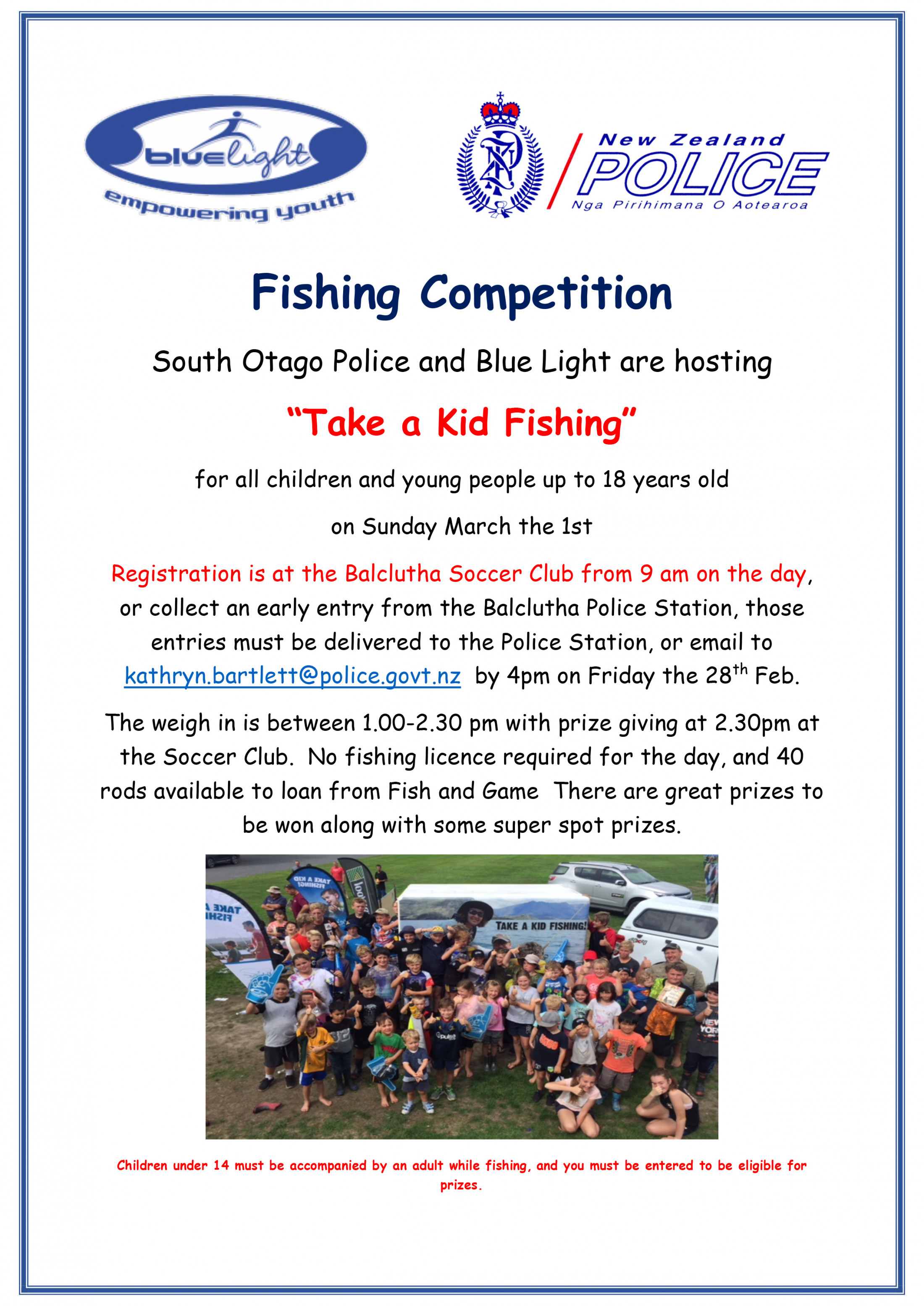 Fishing Competition Poster 2020