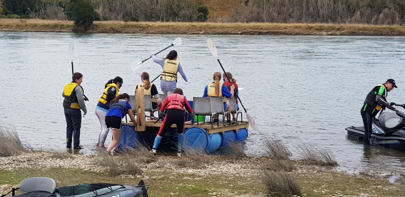 Raft Race Start