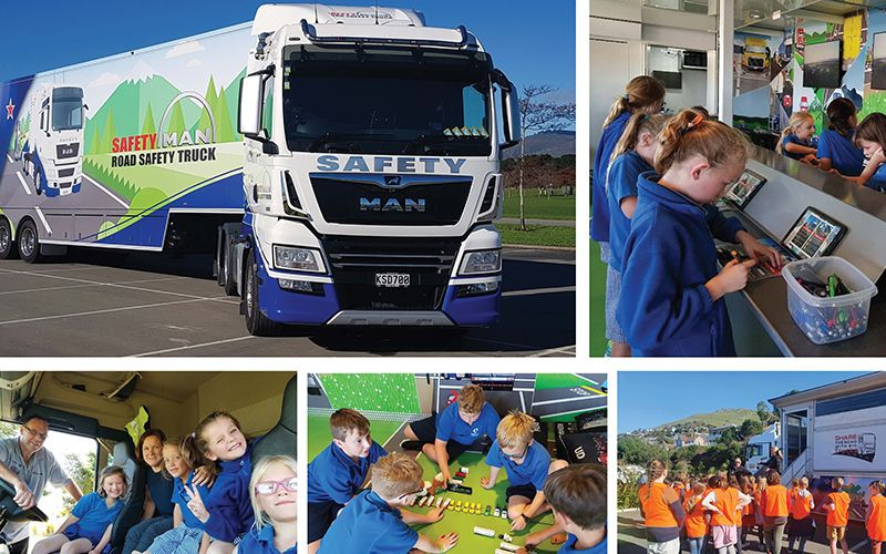 Road Safety Truck School Kids