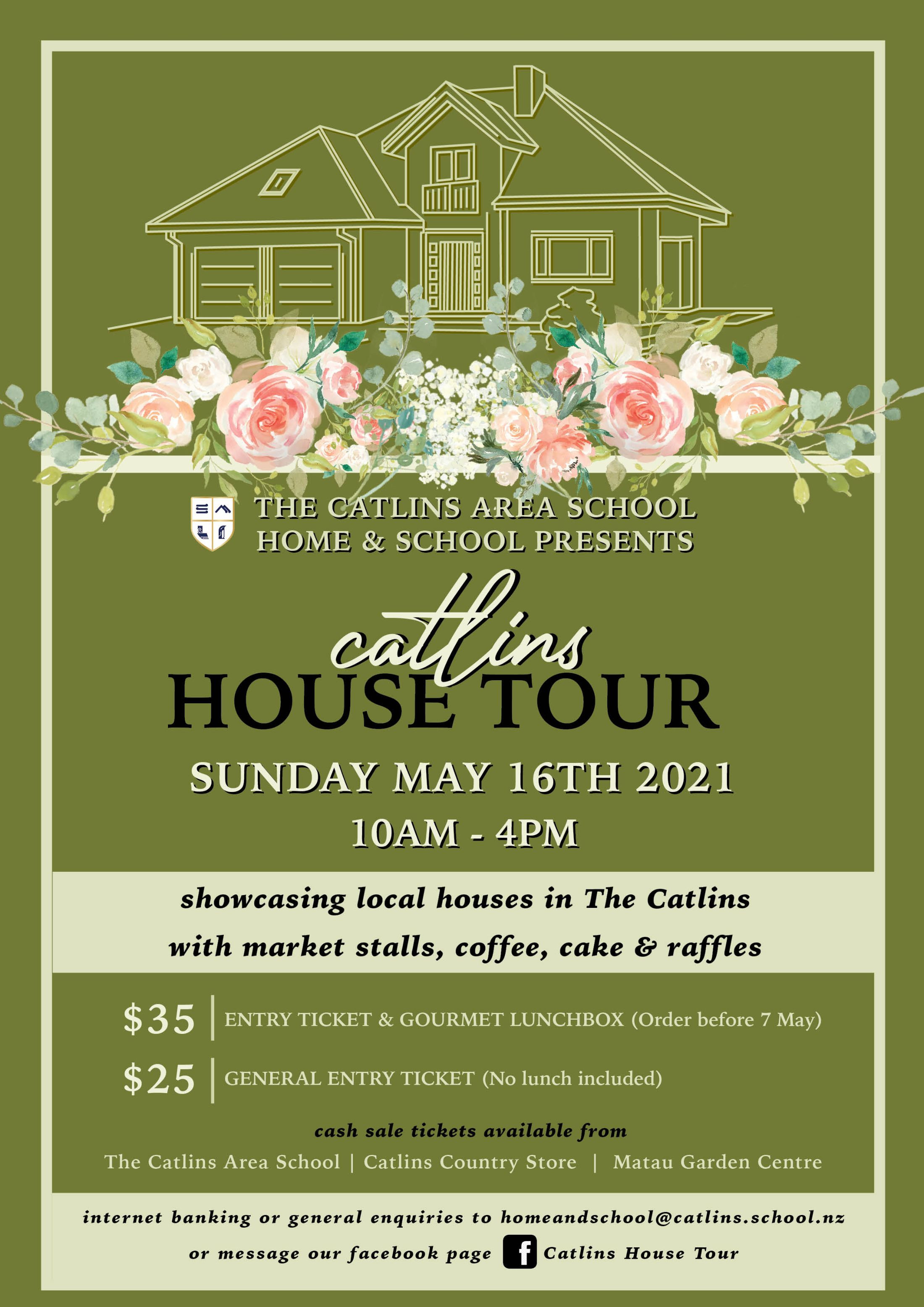 Kitchen & House Tour Poster