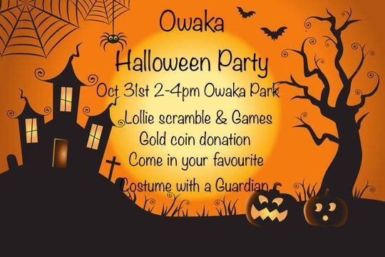 Owaka Halloween Party