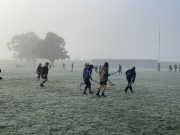 A cold start for Hockey Tournament