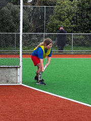 Flicking, pushing and scooping skills shown at hockey festival!