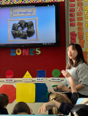 The junior school have Lèqù (fun) learning mandarin!