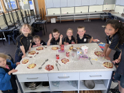 Room 1 and their pizza perfection!