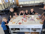 Room 1 and their pizza perfection!