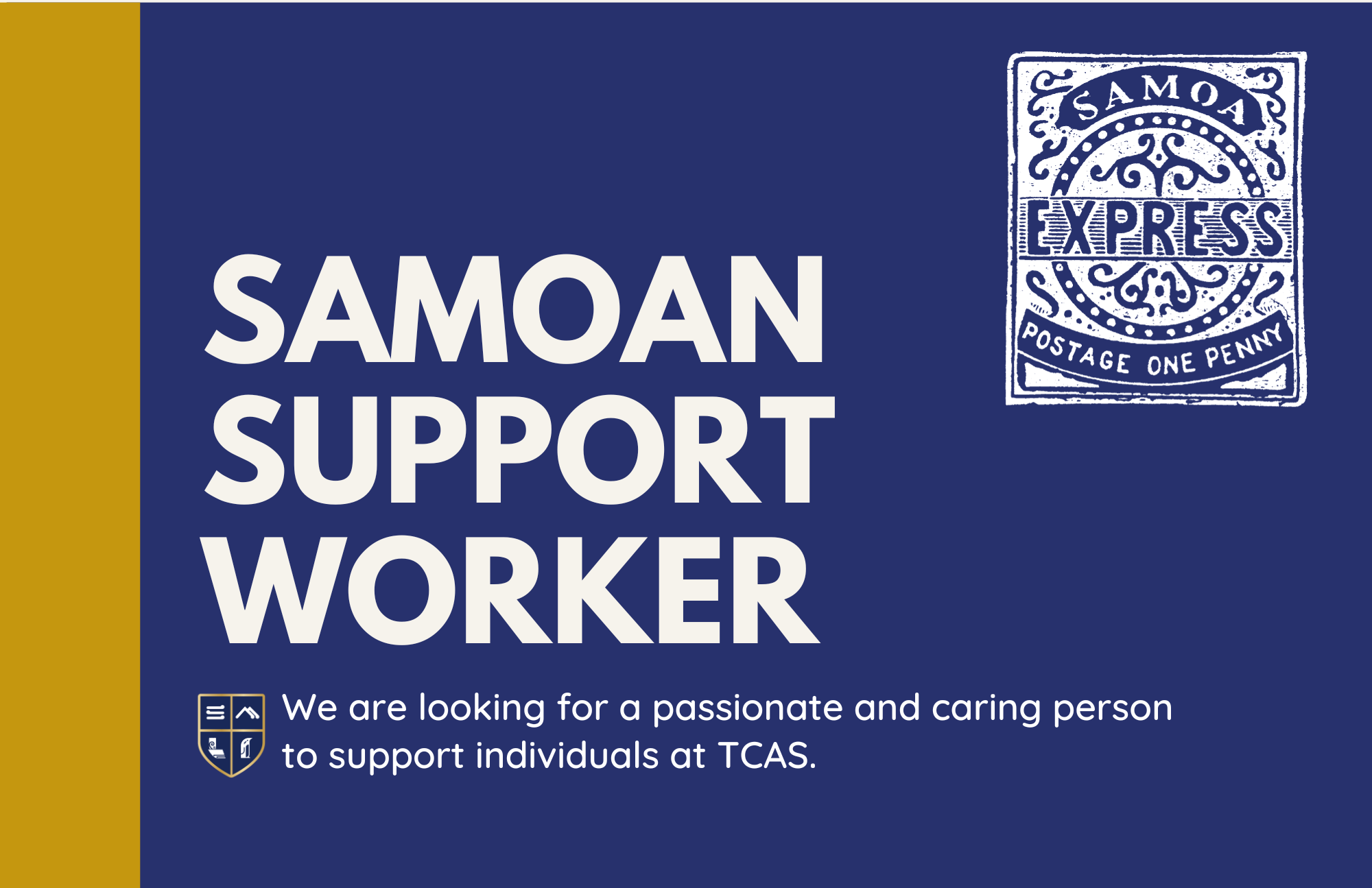 Situations Vacant - Samoan Support Worker