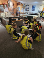 Juniors visit the Owaka Museum