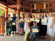 Avni's leadership experience in Rarotonga!