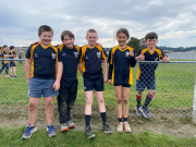 Dribbling, passing, tackling and shooting skills on display at annual football tournament!