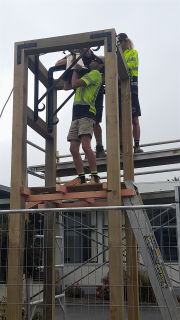 TCAS Bell tower has a real ring to it!