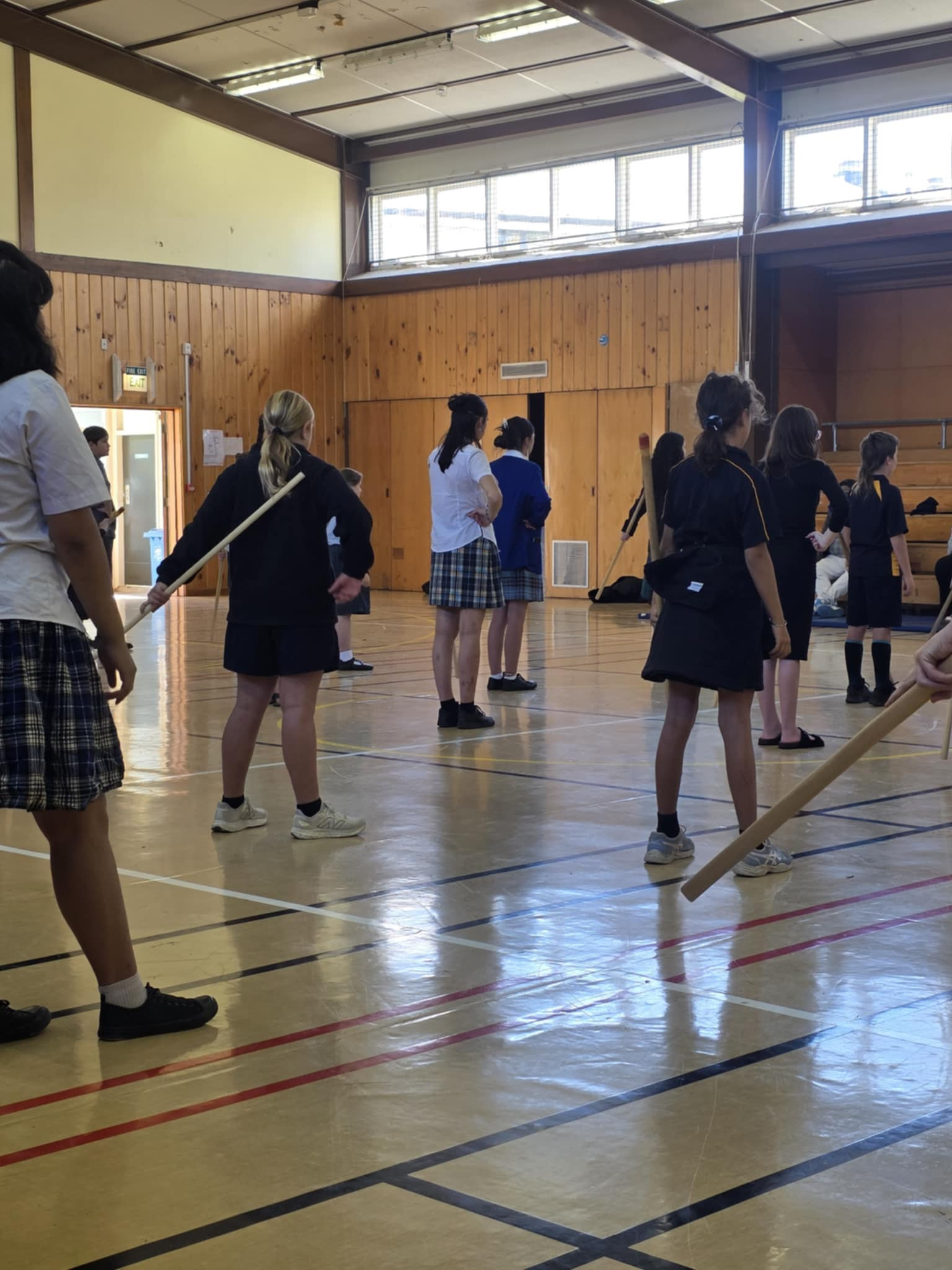 Kapahaka exchange in Lawrence