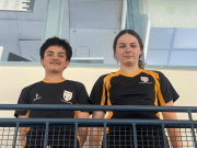 Two students make a splash at Otago Secondary Schools Swimming Champs