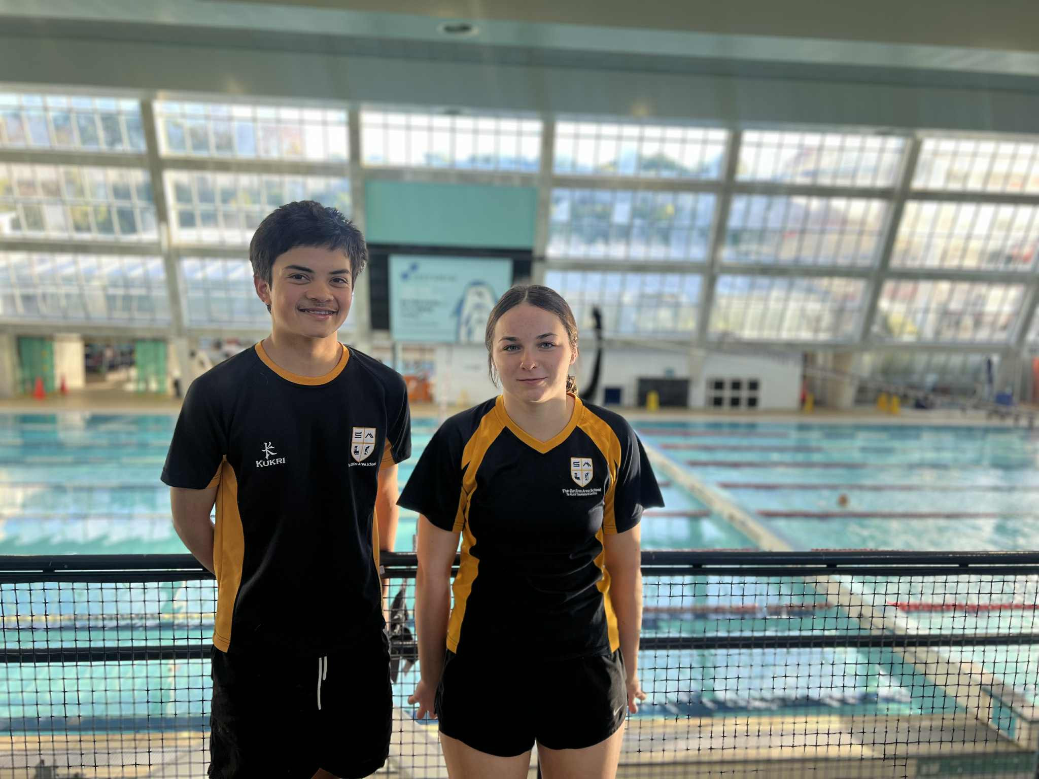 Two students make a splash at Otago Secondary Schools Swimming Champs